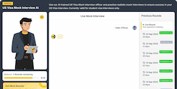 AI US Visa Mock Interview
