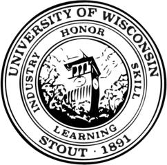 University of Wisconsin - Stout logo