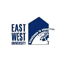 East-West University logo