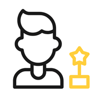 Talents & Skilled Professionals illustration